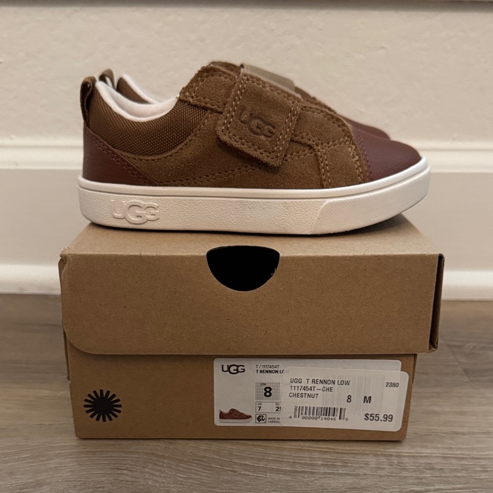 UGG Toddler Boy T Rennon Low Shoes Size 8
